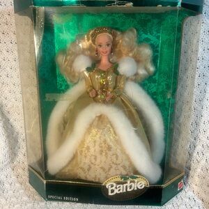 Barbie 1994 Special Edition Doll in Gold and Green Dress